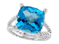 Genuine Blue Topaz Ring by Effy Collection® LIFETIME WARRANTY Genuine Blue Topaz Ring by Effy Collection® LIFETIME WARRANTY