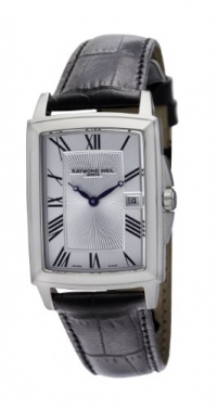 Raymond Weil Women's 5396-STC-00650 Tradition Silver Rectangular Dial Watch Raymond Weil Women's 5396-STC-00650 Tradition Silver Rectangular Dial Watch
