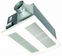 Panasonic FV-11VH2 WhisperWarm 110 CFM Ceiling Mounted Fan/Heat Combination, White Panasonic FV-11VH2 WhisperWarm 110 CFM Ceiling Mounted Fan/Heat Combination, White