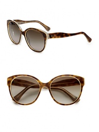 A classic shape with a full rimmed design in lightweight acetate. Available in honey/transparent with brown gradient lens or havana beige/opal with brown gradient lens. Logo temples100% UV protectionMade in Italy A classic shape with a full rimmed design in lightweight acetate. Available in honey/transparent with brown gradient lens or havana beige/opal with brown gradient lens. Logo temples100% UV protectionMade in Italy