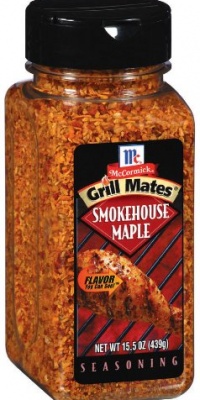McCormick Grill Mates Smokehouse Maple Seasoning, 15.5-Ounce McCormick Grill Mates Smokehouse Maple Seasoning, 15.5-Ounce