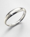 From the Glamazon Collection. Sleek, sculpted sterling silver in a beautiful hammered texture. Sterling silverDiameter, about 2.5Slip-on styleImported 