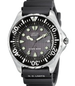 There's no limit to your imagination. Take it underwater with this Eco-Drive Diver series watch by Citizen.
