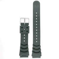 Seiko Rubber Watch Band Original 20mm for Diver Models Seiko Rubber Watch Band Original 20mm for Diver Models