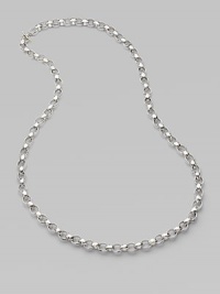 From the Glamazon Collection. Extra-long sterling silver links to wear as a single strand, doubled-up or combined with other strands.Sterling silver Length, 53½ Made in Italy From the Glamazon Collection. Extra-long sterling silver links to wear as a single strand, doubled-up or combined with other strands.Sterling silver Length, 53½ Made in Italy