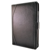 caseen Genuine Leather Black Case Cover For Barnes and Nobel Nook Tablet, Nook COLOR caseen Genuine Leather Black Case Cover For Barnes and Nobel Nook Tablet, Nook COLOR