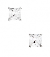 G by GUESS Faux Diamond Earrings, SILVER G by GUESS Faux Diamond Earrings, SILVER