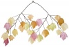 Asli Arts 14-Inch Autumn Leaves Capiz Chime