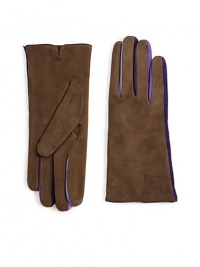 THE LOOKSuede construction with multicolored accentsTHE MATERIALLeatherLinedCARE & ORIGINClean by leather specialistImported THE LOOKSuede construction with multicolored accentsTHE MATERIALLeatherLinedCARE & ORIGINClean by leather specialistImported