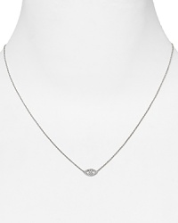 Hand cut and perfectly faceted cubic zirconia stones dress up this delicate sterling silver-finished pendant necklace from Crislu. Hand cut and perfectly faceted cubic zirconia stones dress up this delicate sterling silver-finished pendant necklace from Crislu.
