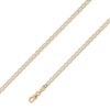 14K Solid 2 Two Tone Yellow White Gold Gucci - Mariner Chain Necklace 3.5mm (1/8 in.) 18 in.