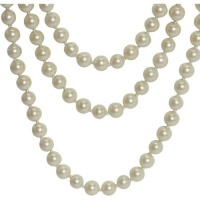 Carolee 72 10mm Pearl Rope Necklace (White) Carolee 72 10mm Pearl Rope Necklace (White)