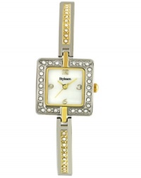 A stylishly slim design glitzed up with crystal accents make this Style&co. watch a glamorous must-own. A stylishly slim design glitzed up with crystal accents make this Style&co. watch a glamorous must-own.