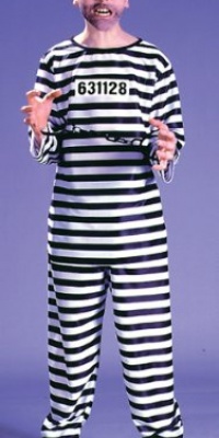 JAILBIRD, CHILD, Large JAILBIRD, CHILD, Large