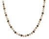 Endless Golden Multi-Colored 6-7mm Baroque Freshwater Cultured Pearl Necklace, 100