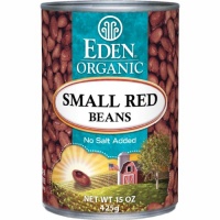 Eden Organic Small Red Beans, No Salt Added, 15-Ounce Cans (Pack of 12) Eden Organic Small Red Beans, No Salt Added, 15-Ounce Cans (Pack of 12)