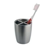 InterDesign Forma Toothbrush Holder Brushed, Stainless Steel InterDesign Forma Toothbrush Holder Brushed, Stainless Steel