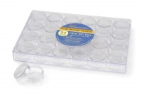 Darice 2025-251 Clear Bead Container with 24 Storage Jars Darice 2025-251 Clear Bead Container with 24 Storage Jars