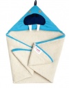 3 Sprouts Organic Hooded Towel, Walrus