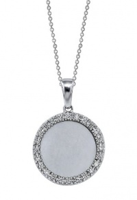 Effy Jewlery White Mother of Pearl and Diamond Pendant, .12 TCW Effy Jewlery White Mother of Pearl and Diamond Pendant, .12 TCW