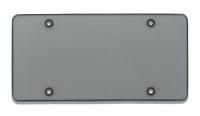 Cruiser Accessories Tuf-Shield Smoke Flat License Plate Cruiser Accessories Tuf-Shield Smoke Flat License Plate
