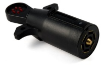 Curt Manufacturing 58270 12V 7-Way Rv Round Circuit Tester Curt Manufacturing 58270 12V 7-Way Rv Round Circuit Tester
