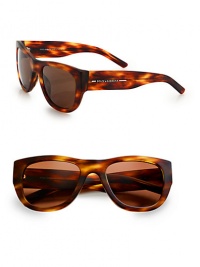 Prepare for endless summer style with this smart and stylish design crafted in lightweight acetate. Available in brown frames with brown lenses.Acetate100% UV ProtectionMade in Italy Prepare for endless summer style with this smart and stylish design crafted in lightweight acetate. Available in brown frames with brown lenses.Acetate100% UV ProtectionMade in Italy