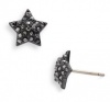 MARC BY MARC JACOBS Pave Star Stud Crystal Earrings - Hematite
