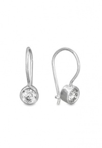 Effy Jewlery White Gold Diamond Hook Earrings, .39 TCW Effy Jewlery White Gold Diamond Hook Earrings, .39 TCW
