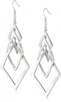 Kenneth Cole New York Modern Edge Geometric 3 Link Drop Earrings Kenneth Cole New York Modern Edge Geometric 3 Link Drop Earrings