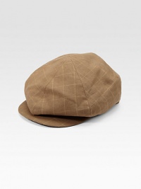 Signature style with soft, heritage-inspired pattern set in lightweight linen.LinenBrim, about 2½Spot cleanMade in USA