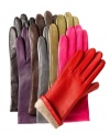 Timelessly classic. Charter Club's leather gloves include a luxurious cashmere lining for superb warmth and comfort. Available in a choice of colors.