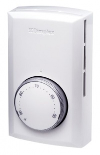 Dimplex #TS521W Line Voltage Thermostat SPST Switch Dimplex #TS521W Line Voltage Thermostat SPST Switch