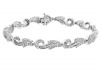 Diamond Bracelet 2.91ct Round Brilliant Diamonds in 18 K White Gold