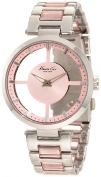Kenneth Cole New York Women's KC4814 Transparency Pink Dial Transparency Pink Link Watch Kenneth Cole New York Women's KC4814 Transparency Pink Dial Transparency Pink Link Watch