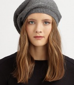 A solid wool-blend hat in a slouchy silhouette.4 X 9Wool/Polyester/Nylon/Angora/CashmereDry cleanImported