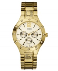 At the gym or office, this gorgeous sport watch from GUESS stands out from the crowd.
