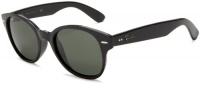 Ray-Ban RB4141 Round Wayfarer Sunglasses,Black Frame/Green Lens,51 mm Ray-Ban RB4141 Round Wayfarer Sunglasses,Black Frame/Green Lens,51 mm