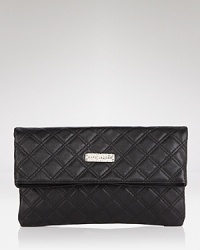 Marc Jacobs mixes sophistication with cool-girl allure. This leather clutch encapsulates the look with a night-right shape and tactile, quilted design. Marc Jacobs mixes sophistication with cool-girl allure. This leather clutch encapsulates the look with a night-right shape and tactile, quilted design.