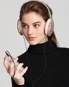 With sequins, speakers and fur, Lauren Ralph Lauren's tech compatible earmuffs will wrap you in style and sound.