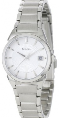 Bulova Women's 96M111 Crisp Silver Dial Watch Bulova Women's 96M111 Crisp Silver Dial Watch