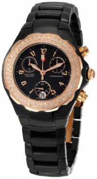 Michele Women's MWW12A000009 Tahitian Chronograph Watch Michele Women's MWW12A000009 Tahitian Chronograph Watch