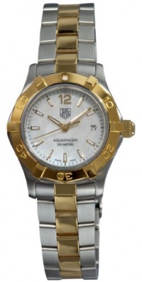 TAG Heuer Women's WAF1424.BB0825 Aquaracer 28mm 18k Yellow Gold Mother-of-Pearl Dial Watch TAG Heuer Women's WAF1424.BB0825 Aquaracer 28mm 18k Yellow Gold Mother-of-Pearl Dial Watch
