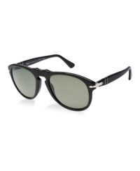 Designed and crafted in Italy, Persol - from the Italian per il sole meaning for the sun - is a favorite among tastemakers and celebrities for its impeccable fit and incredible clarity. The brand's patented Meflecto temples offer a secure fit, while crystal-tempered sunglass lenses provide protection with distortion-free vision. With a brand character that can best be described as classy, exclusive, stylish, and unique, Persol continues to go beyond trends. Designed and crafted in Italy, Persol - from the Italian per il sole meaning for the sun - is a favorite among tastemakers and celebrities for its impeccable fit and incredible clarity. The brand's patented Meflecto temples offer a secure fit, while crystal-tempered sunglass lenses provide protection with distortion-free vision. With a brand character that can best be described as classy, exclusive, stylish, and unique, Persol continues to go beyond trends.