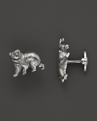 Day traders will appreciate these sterling silver cufflinks from Dolan & Bullock. From the Sterling Silver Collection. Day traders will appreciate these sterling silver cufflinks from Dolan & Bullock. From the Sterling Silver Collection.