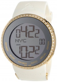 Gucci Men's YA114218 I-Gucci Diamond Digital GRAMMY Special Edition White Watch Gucci Men's YA114218 I-Gucci Diamond Digital GRAMMY Special Edition White Watch