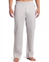 HUGO BOSS Men's Sleepwear Pant With Logo, Silver, Large