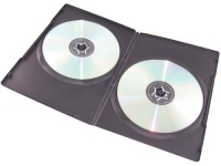 Yens® 100 SLIM Black Double DVD Cases 7MM Yens® 100 SLIM Black Double DVD Cases 7MM