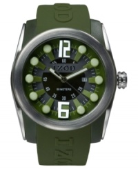 A luminous sport watch from Izod in bold green colors. A luminous sport watch from Izod in bold green colors.