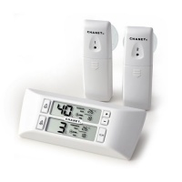 Chaney Instrument 00985 Wireless Refrigerator Freezer Thermometer Alarm Set Chaney Instrument 00985 Wireless Refrigerator Freezer Thermometer Alarm Set
